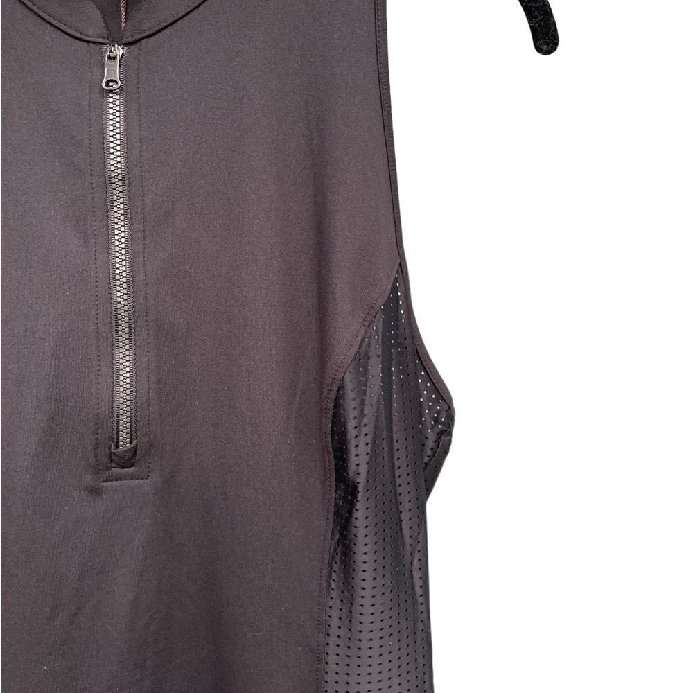 NWT CALIA by Carrie Underwood Perforated Sleeveless Golf Dress Black XS - Picture 6 of 11